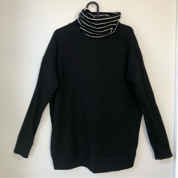 Mons Royale Womens Cortina High Neck Base Layer Pullover Top 100% Merino Wool M - Picture 8 of 13